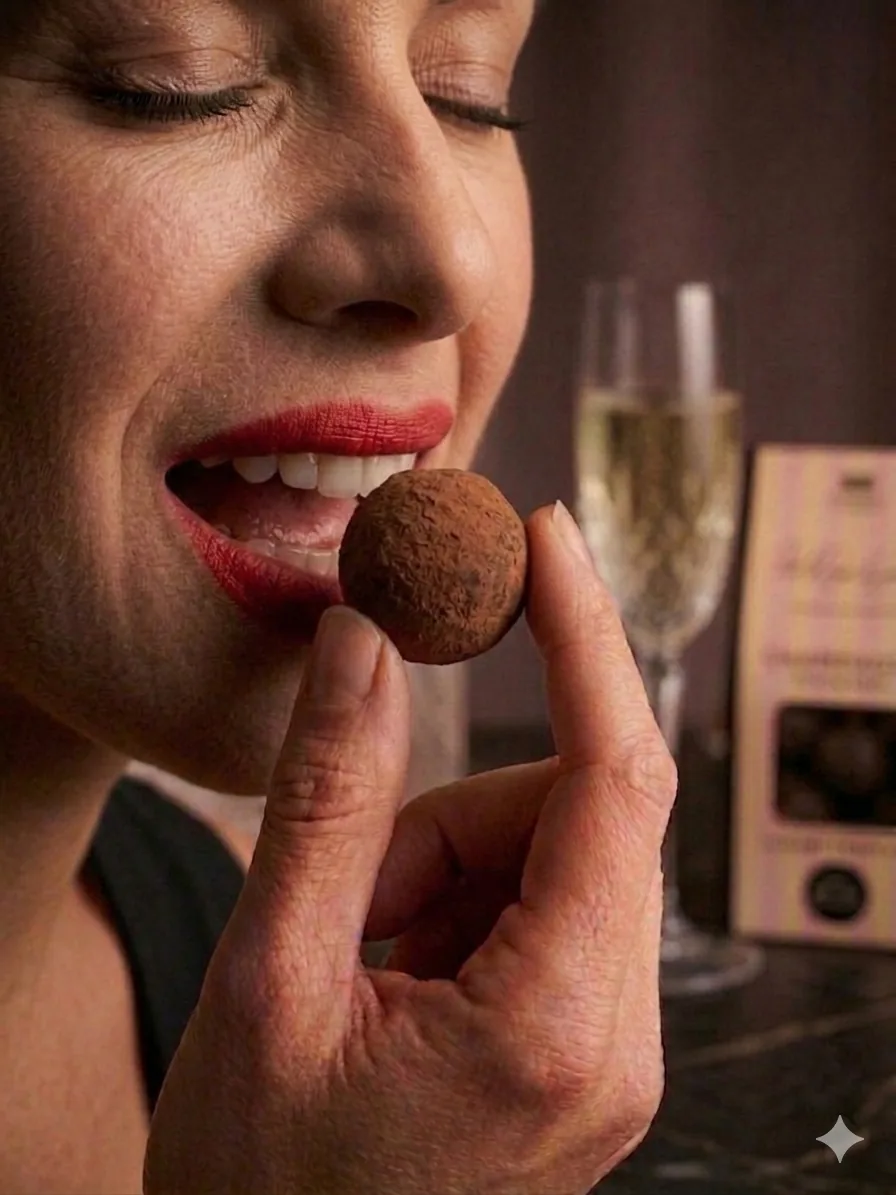 Real Champagne Truffles — photo 4