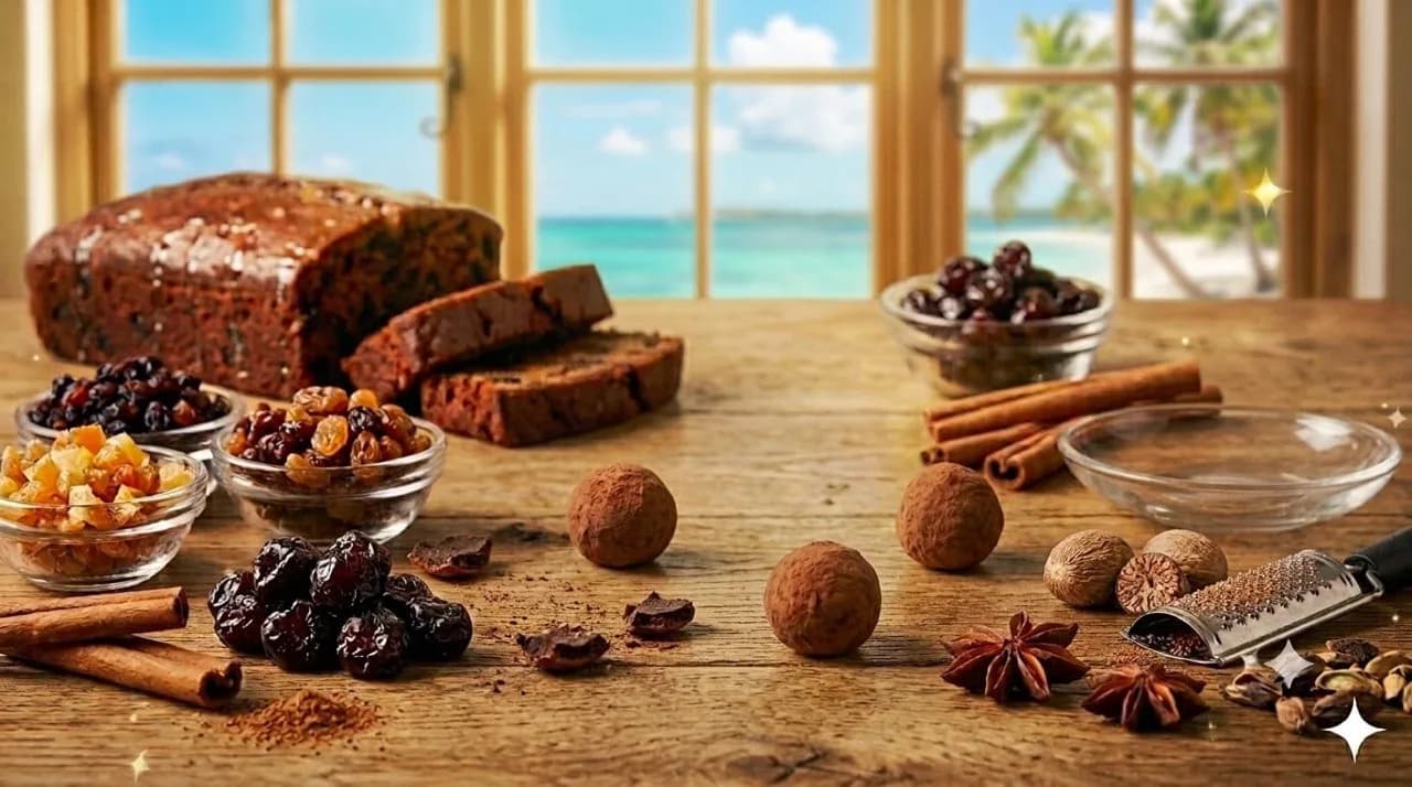 Fruit Cake truffle — Moments of Celebration