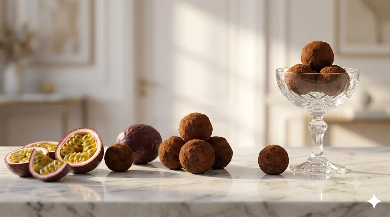 Passion Fruit truffle — New Beginnings